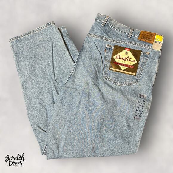 Levi's Men's 560 Loose Fit Tapered Leg Jeans W54 L32 Classic Comfortable Denim - Picture 9 of 9